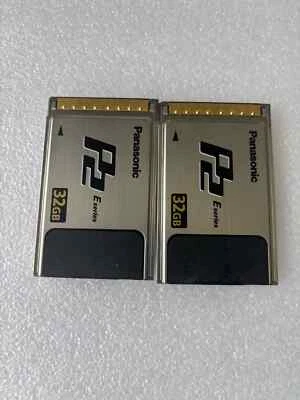 1 pc Panasonic P2 Memory Card E-Series 32GB AJ-P2E032XMC - Image 1 of 2