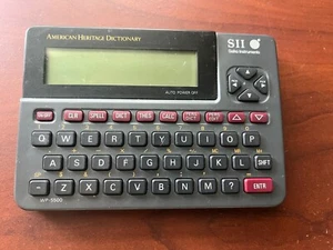 Seiko Instruments American Heritage Dictionary WP-5500 Electronic Handheld - Picture 1 of 3