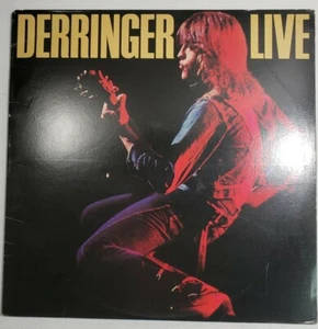 Rick Derringer - Live 1977 Original Vintage Vinyl Record LP 12" 33rpm Rock - Picture 1 of 4