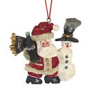 Kurt Adler COCA-COLA CHRISTMAS VILLAGE - SANTA & SNOWMAN 3" Ornament Only C$9.95 on eBay