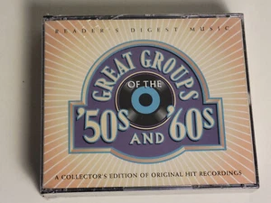 Reader's Digest Music - Great Groups Of The '50s and '60s (4-Disc CD Set, 1999) - Picture 1 of 4