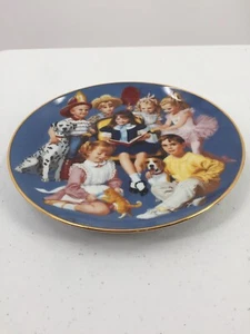Danbury Mint Plate Versammelt Euch Um Gignilliat Kinder Der Woche - Bild 1 von 7