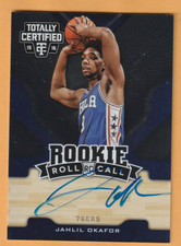 Jahlil Okafor Philadelphia 76ers AUTO 2015-16 Totally Certified /99 Duke 2P
