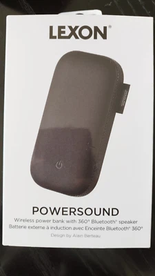 Lexon power sound Bluetooth Speaker Pairable Rechargeable USB-C - Photo 1/4
