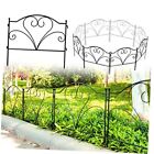 Decorative Garden Fence 18in H x 20in W (5 Panels, Total Length 8.2 feet) No 