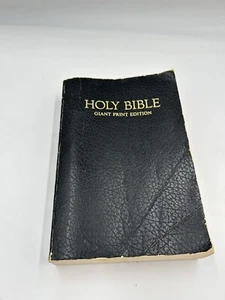 Holy Bible Giant Print Edition King James Version Red Letter Edition Nelson 580 - Picture 1 of 16