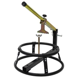 Portable Motorcycle Tire Changing Stand & Bead Breaker Split Round Tire Stripper - Picture 1 of 24