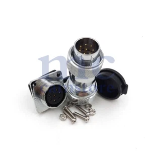 WS20 8 Pin Waterproof Aviation Connector IP67 Plug Socket,Electrical Connector - Picture 1 of 6