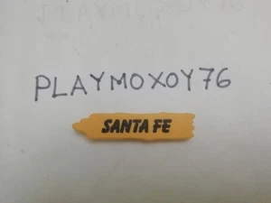PLAYMOBIL WESTERN. TIENDA PLAYMOXOY76. CARTEL INDICADOR "SANTA FE"  REF. 3748. - Picture 1 of 1