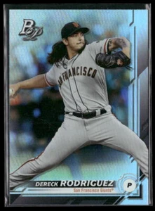 2019 Bowman Platinum Dereck Rodriguez - Picture 1 of 2