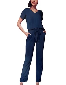 Jumpsuit  Damen Overall Hosenanzug Einteiler - Bild 1 von 4