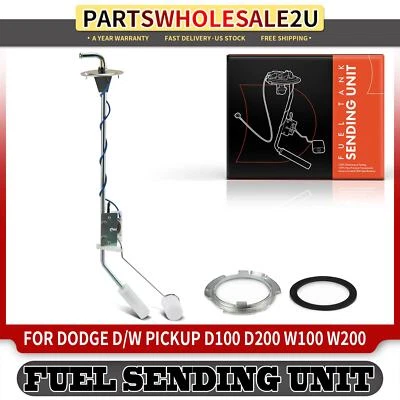 Fuel Sending Unit for Dodge D100 Pickup D200 D300 W100 W200 W300 In-Cab Gas Tank - Image 1 of 4