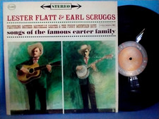 Lester Flatt & Earl Scruggs  Songs Of The Famous Carter Family Visual & Play NM+