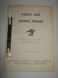 Heinkel original Literatur englisch 60er 4 - Bild 1 von 1