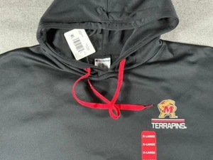 Neu mit Etikett Champion Collegiate University of Maryland Terrapins Hoodie schwarz X-Large XL - Bild 1 von 4