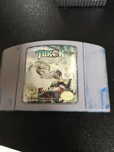 Turok Dinosaur Hunter - Authentic N64 Nintendo 64 Game *Tested* US Version - Picture 1 of 2