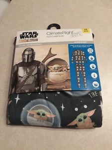 NWT Star Wars Mandalorian 8/10 Med. Warm Underwear PJ'S. Boys Cuddlright. - Picture 1 of 7