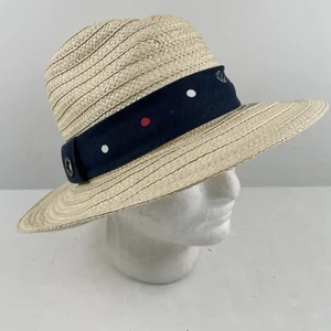 Columbia Paper Fedora Hat Women’s OS Decorative Band Wide Brim Sun Hat Hike - Picture 1 of 10