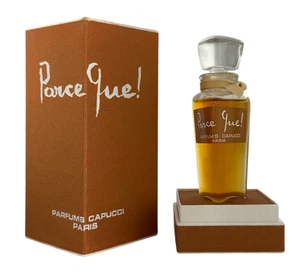 (666,63EUR/100ML) 30ML VINTAGE CAPUCCI PARCE QUE REINES PURE PARFUM EXTRAIT NEU - Bild 1 von 1