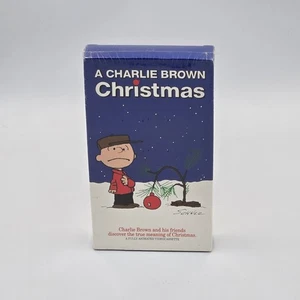 A Charlie Brown Christmas (VHS) NEW SEALED rare vintage - Picture 1 of 5