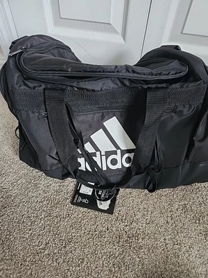 Bolso de Gimnasio Adidas Defender IV Pequeño de Lona - TOTALMENTE NUEVO CON ETIQUETAS con Correa para el Hombro Foto 1 de 4