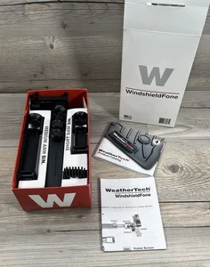 NEW WeatherTech WindshieldFone Suction Cup Cell Phone Holder Black 8AWF1 - Picture 1 of 4