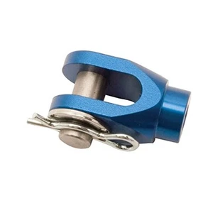 Tusk Rear Brake Clevis Blue For YAMAHA YZ450F 2003-2023 - Picture 1 of 4