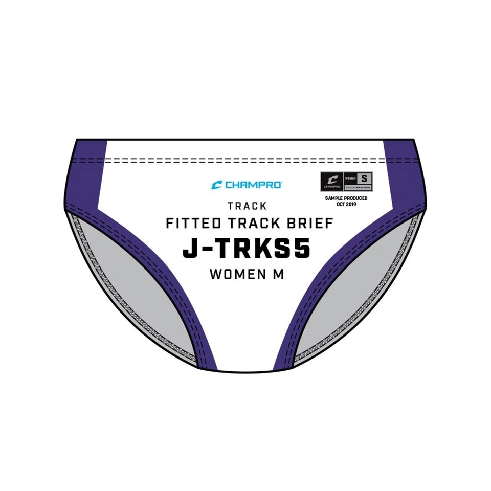 Champro Women SJ-TRKS5KIT SIZE KIT Womens Fitted Track BRIEF - Image 1 of 2