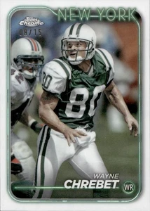 Wayne Chrebet - 2024 Topps Chrome Sapphire Football - White /15 #149 - Bild 1 von 2