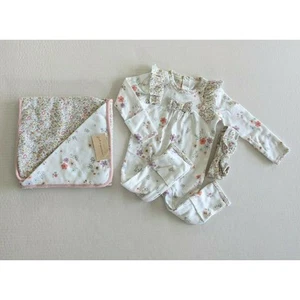 First Impressions Layette Bundle 0/3m Blanket Footie Headband - Bild 1 von 8