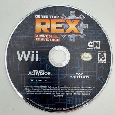 Generator Rex: Agent of Providence - Nintendo  Wii Guarantee TESTED WORKING ✅ - Image 1 of 2
