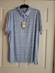 Camisa polo de golf PGA TOUR Pro Series que absorbe la humedad para hombre azul XL ligera - Imagen 1 de 4