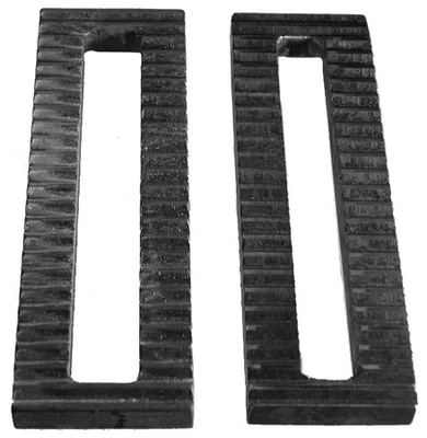 UB Machine Serrated Steel Plate .75 slot .5 x 2 x  6 - Image 1 of 3