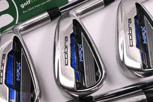 Cobra Max Irons / 6-PW+SW / Regular Flex Cobra Shafts - Picture 1 of 7