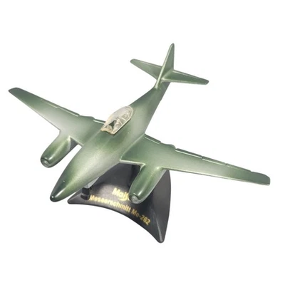 Réplica de avión fundido a presión alemán Messerschmitt Me-262 y soporte de exhibición de Maisto Foto 1 de 4