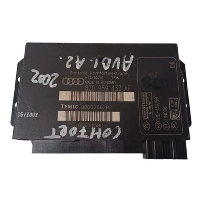 CENTRALINA COMFORT PER AUDI A2 Serie (8Z0) 8Z0959433AE BBY Benzina 1390 (00>05) - Immagine 1 di 4