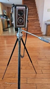 CÁMARA Y TRÍPODE KODAK DUAFLEX IV VINTAGE AÑOS 50  - Imagen 1 de 13