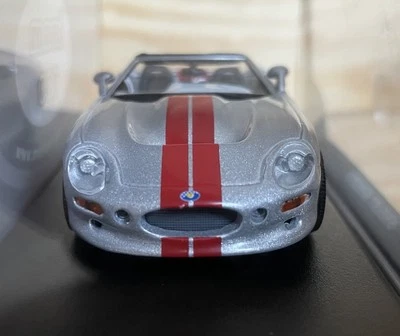 1/43  SHELBY SERIES 1 SILVER MAXI CAR 10081 MINT BOXED - Image 1 of 4