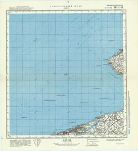 Mapas topográficos militares soviéticos rusos - HEIST (Países Bajos) 1:100K, ed. 1978 - Imagen 1 de 3
