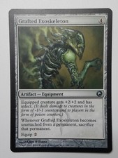 Grafted Exoskeleton - MTG - Scars of Mirrodin, English