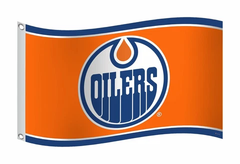 Sports Vault Edmonton Oilers 3'x5' Flag Cover