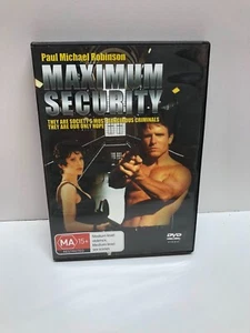 Maximum Security DVD Very Good Condition Region 4 - Picture 1 of 2
