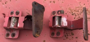 Vintage 1965 Ford Galaxie 500 XL Front Driver Door Hinges & Bolts - OEM ORIGINAL - Picture 1 of 7
