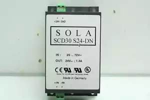 Convertidor de fuente de alimentación conmutada Sola SCD30 S24-DN CC-DC, 30W, 24 VDC, montaje DIN - Imagen 1 de 4
