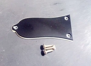 Genuine Epiphone Truss Rod Black Cover 2 Ply BLANK for Electric Guitar Bass NEW - Picture 1 of 7