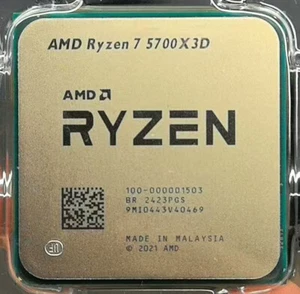 AMD Ryzen 7 5700X3D 3.00GHz 8-core 16-thread 96MB AM4 CPU processor - Picture 1 of 1