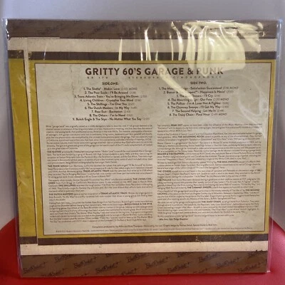 Mint. Colored Vinyl GRITTY '60S GARAGE & PUNK (17 tracks) LP . - Image 1 of 4