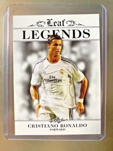 CRISTIANO RONALDO 2017 LEAF LEGENDS SOCCER CARD #02 NM - Picture 1 of 2