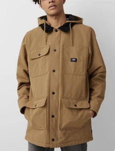 $179 VANS Men’s Drill Chore Coat Hooded Jacket Size XS - Picture 1 of 12
