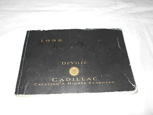 1998 CADILLAC DEVILLE OWNER'S MANUAL,,FREE S/H / NICE SPARE - Picture 1 of 2